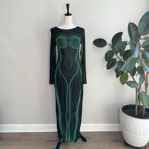 The Kript Corpo Body Illusion Dress L - Picture 4 of 10
